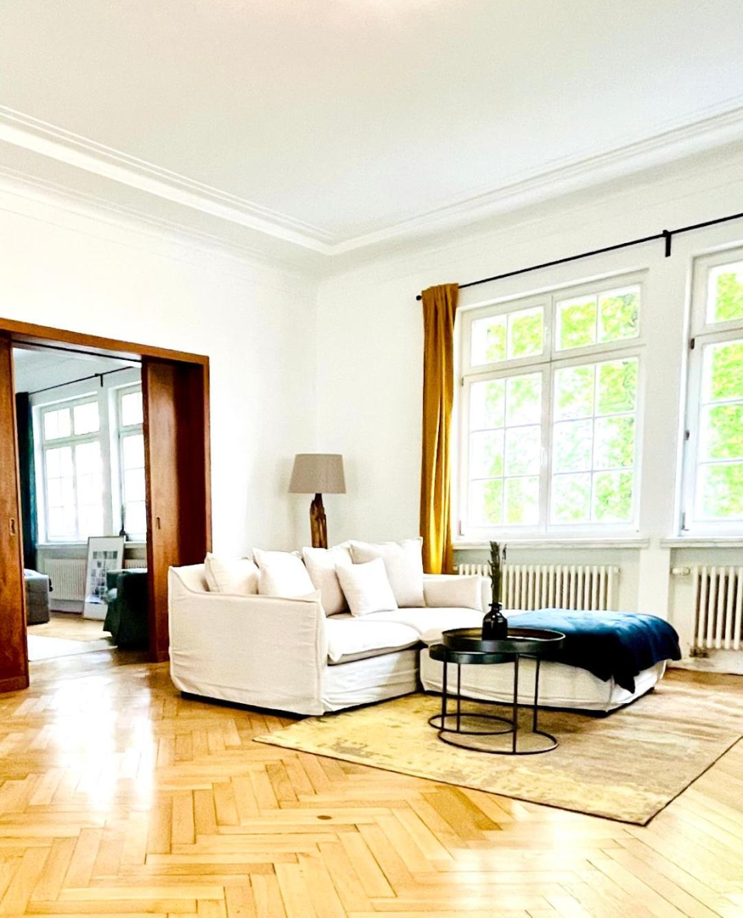 Luxusapartment Im Dichterviertel *Garten*Parkplatz*Wifi* Erfurt Buitenkant foto
